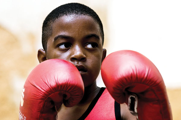 Cuban children practice boxing in a local training center in Havana. STR / Agence France-Presse Future Olympians