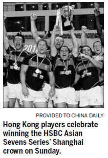 Hong Kong crushed host China 40-10 to win the Shanghai Sevens on Sunday to underline its growing status as one of the top teams in Asia. HK shows its class in Shanghai