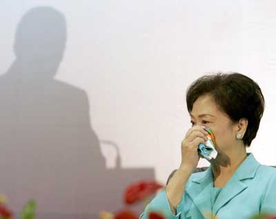 Soong delivers speech at Tsinghua