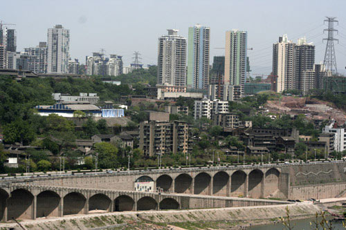 Mountain city, Chongqing