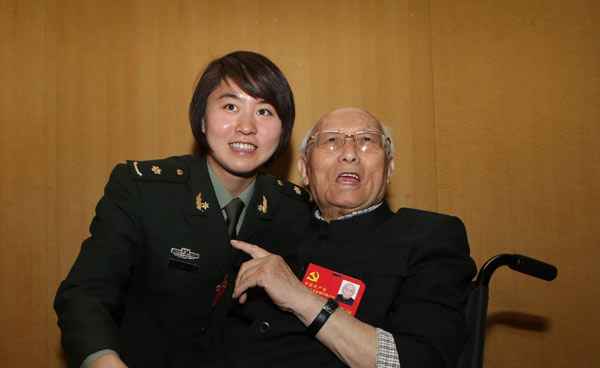 Jiao Liuyang, Jiao Ruoyu Youngest and oldest delegate to CPC congress