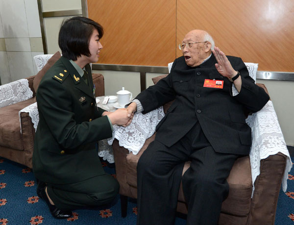 Jiao Liuyang, Jiao Ruoyu Youngest and oldest delegate to CPC congress