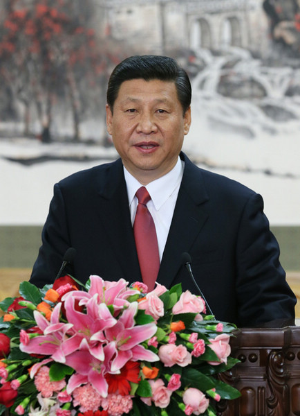 Xi Jinping, general secretary of the Central Committee of the Communist Party of China (CPC), speaks at the press conference at the Great Hall of the People in Beijing, capital of China, Nov 15, 2012. Xi speaks at press conference