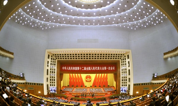 Wu delivers NPC Standing Committee work report