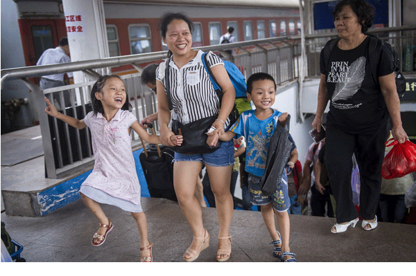 China's railways carried more than 200m in July