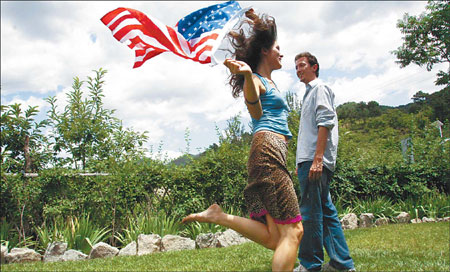 Americans in China have fun on July 4th