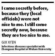 A fighter against AIDS in China