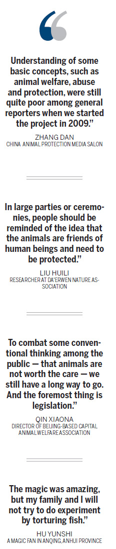 Goldfish act conjures up dirty tricks allegation