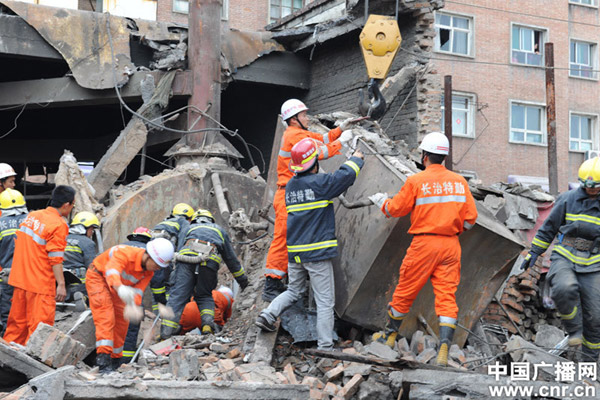 3 killed in hospital blast in north China city 3 killed in hospital blast in north China city