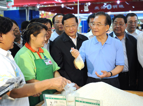 Wen pledges further price regulation measures Wen pledges further price regulation measures