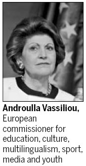 Beijing's decision on Tuesday to bolster the worldwide influence of Chinese culture will lend more impetus to cultural exchanges and help remove misconceptions between the European Union and its member countries. EU official welcomes cultural exchanges