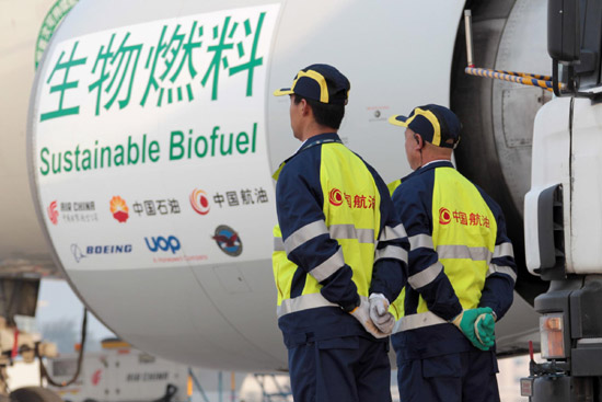 Air China conducts first biofuel test flight Air China conducts first biofuel test flight