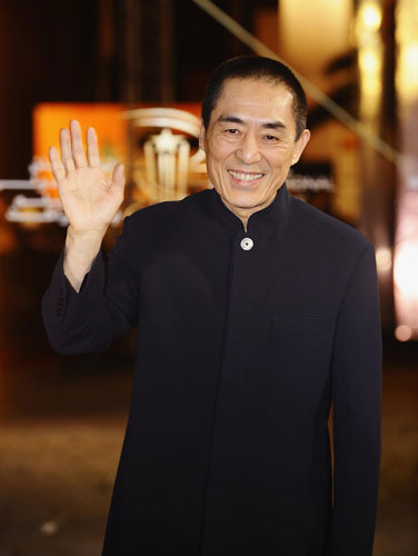 Chinese director Zhang Yimou poses during an event paying tribute to him during 12th Marrakesh International Film Festival in Marrakesh in this December 2, 2012 file photo. Zhang Yimou probed for possible violation