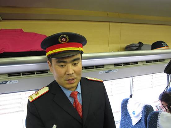 First Uygur to qualify as high-speed train driver