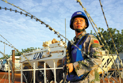 Helping to keep the peace in West Africa