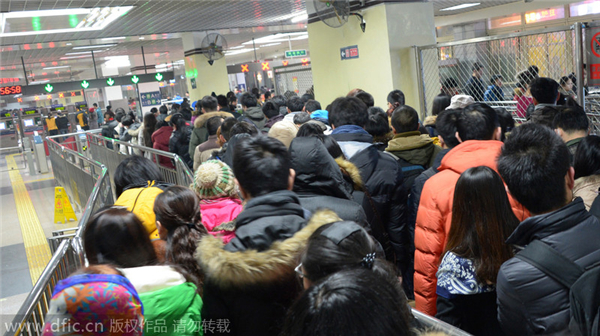 Subway users feel crowds and pinch after fare hike