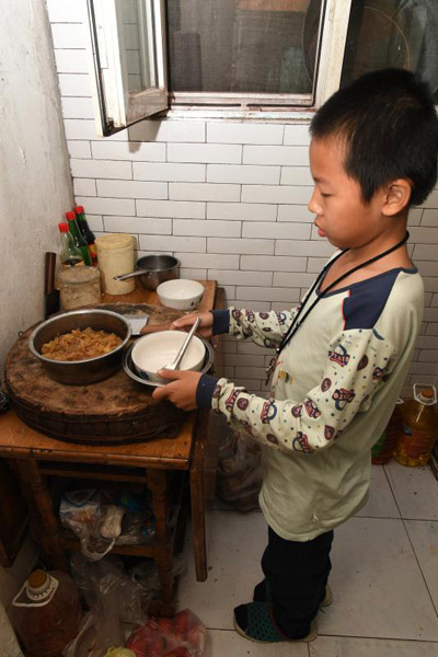 Diary helps boy, 11, cope with hard life