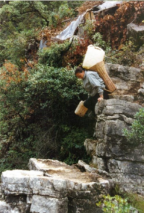 'A road on the cliff'