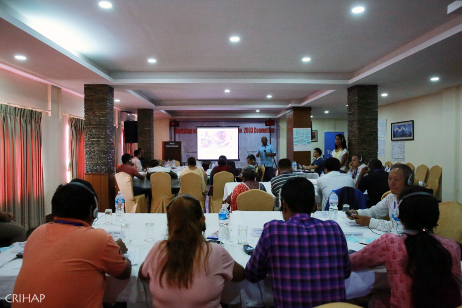 亞太中心《保護(hù)非物質(zhì)文化遺產(chǎn)公約》能力建設(shè)培訓(xùn)班在尼泊爾加德滿(mǎn)都舉辦