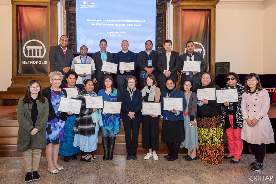 亞太中心在新西蘭舉辦南太平洋地區(qū)《保護非物質(zhì)文化遺產(chǎn)公約》批約履約培訓班