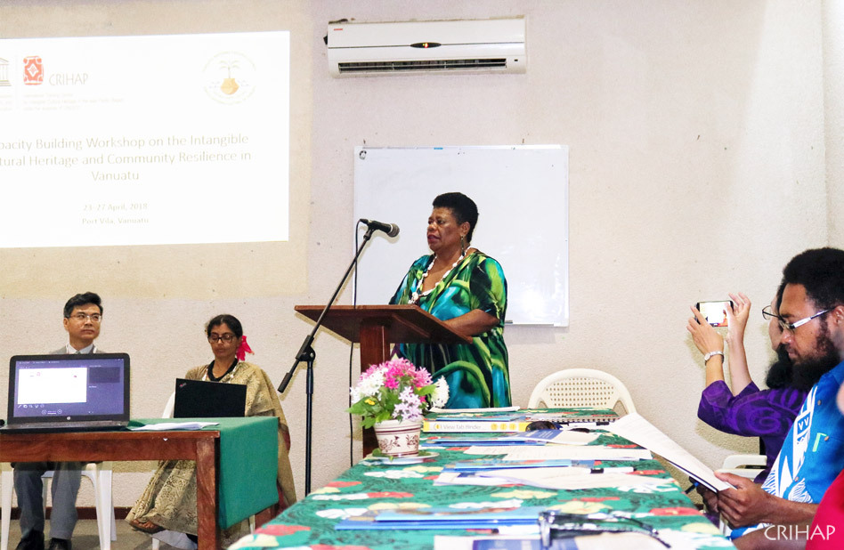 亞太中心在瓦努阿圖舉辦非遺保護(hù)能力建設(shè)培訓(xùn)班