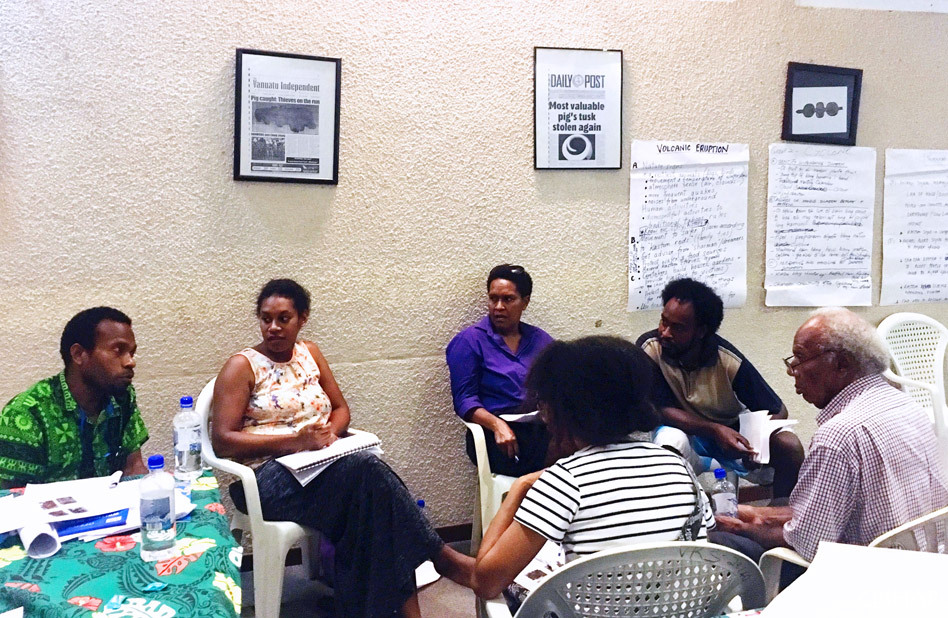 亞太中心在瓦努阿圖舉辦非遺保護(hù)能力建設(shè)培訓(xùn)班