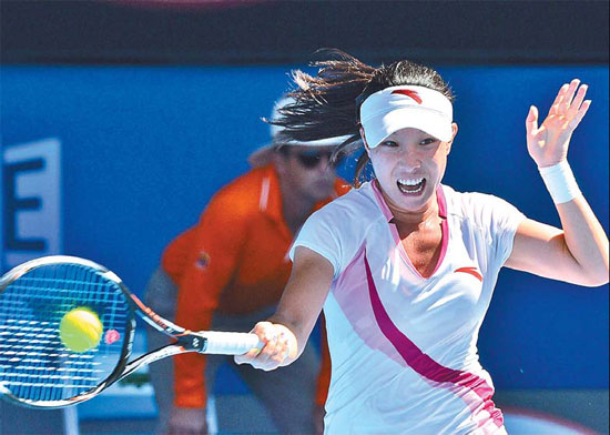Zheng makes most of her time in the spotlight