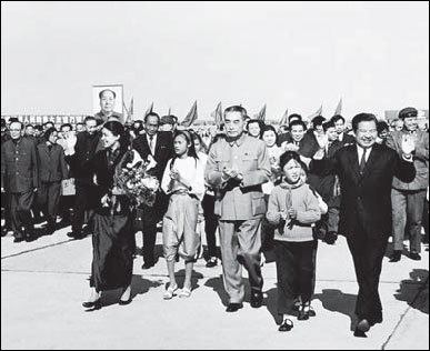 King proved his friendship to China