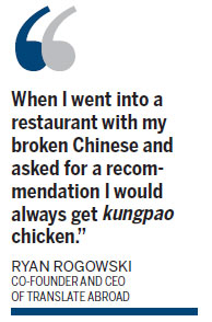 Application dishes up something in very good taste