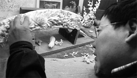 Carving steadily being resurrected as an art form