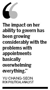 ROK defense minister nominee steps down