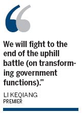 Market to play bigger role, says Li