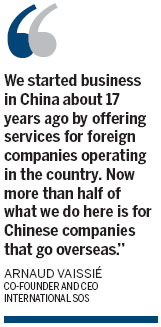 International SOS opens Chengdu branch