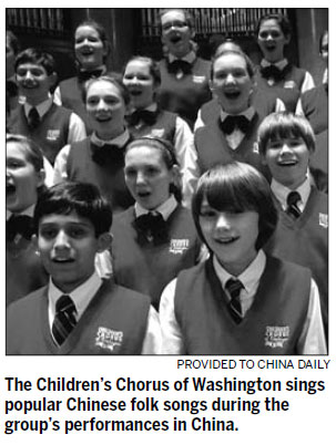 Choir sings its way into Chinese hearts