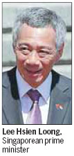 Beijing seeks to cement relations with Singapore