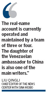 Maduro offers online updates on China visit