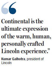 Lincoln Continental hits the market