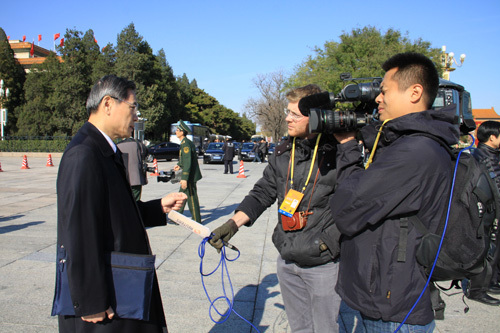 外國記者高度評(píng)價(jià)十八大的新聞服務(wù)工作