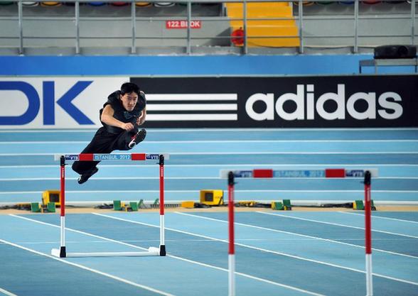 政協(xié)委員劉翔訓(xùn)練忙 備戰(zhàn)田聯(lián)室內(nèi)錦標(biāo)賽