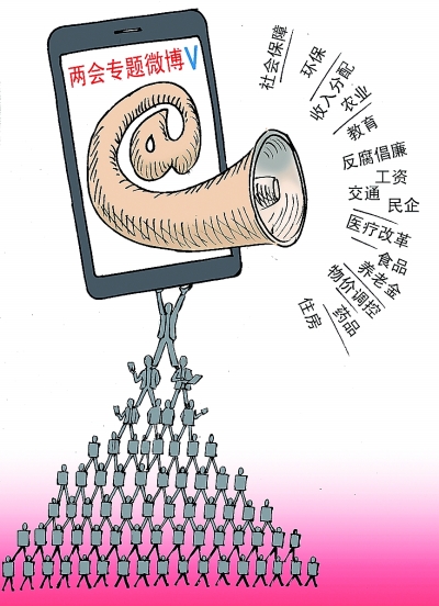 兩會(huì)“新聞大戰(zhàn)”開啟 新媒體拉近報(bào)道距離