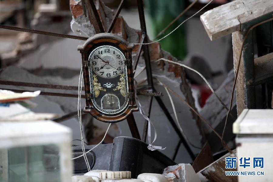 直擊四川雅安重災(zāi)區(qū)龍門鄉(xiāng)