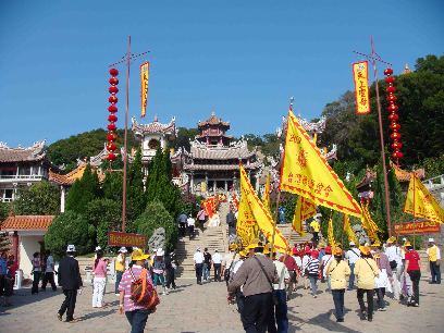臺(tái)灣媽祖信眾海上直航莆田湄洲島謁祖進(jìn)香