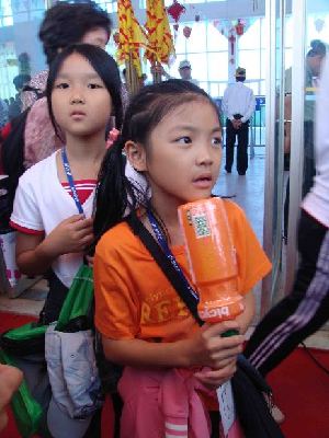 特寫:最小年齡臺灣媽祖信徒黃芠軒