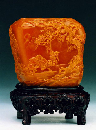 福州壽山石:價(jià)值連城,意境深邃