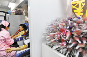 夫妻戀人獻血 有情人節(jié)禮物送哦