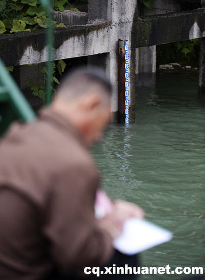 三峽庫區(qū)萬州段水位已超過175米高程