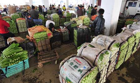  六超市4類菜實行限價 哄抬物價最高罰100萬