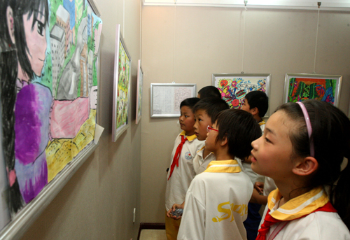 書畫飄香“六一”節(jié)