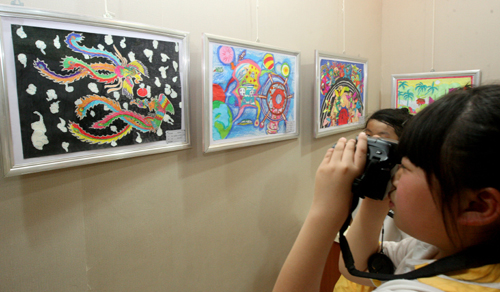 書畫飄香“六一”節(jié)