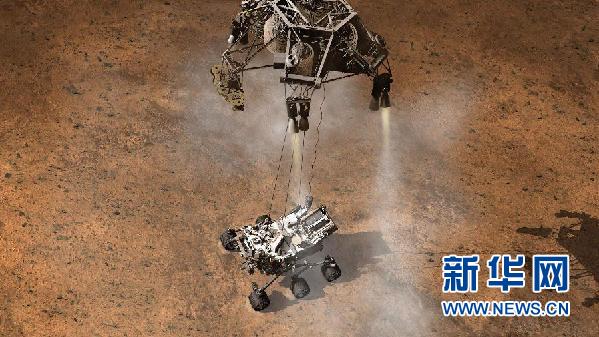 “好奇”號火星車已在火星表面著陸